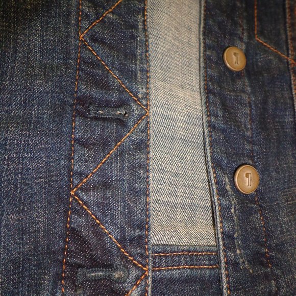 FIRM NWOT Anthropologie Pilcro & the Letterpress Avie Dm Jacket SP Leather Tabs - Picture 7 of 16